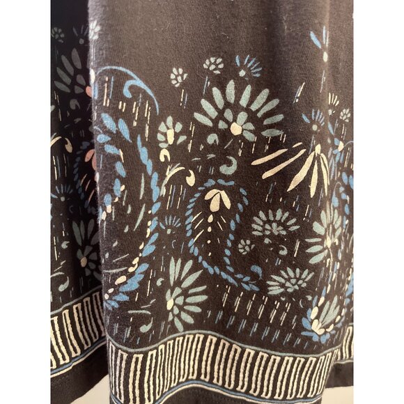 Red Camel Boho Dress For Women - Floral Print & Short Sleeves Size S - Picture 5 of 6